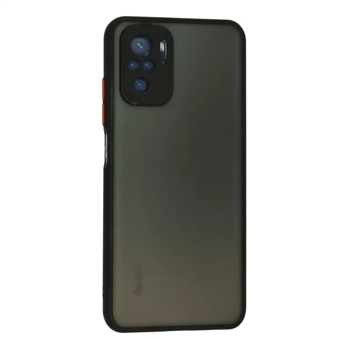 Xiaomi Redmi Note 10 Kılıf Montreal Silikon Kapak - Siyah