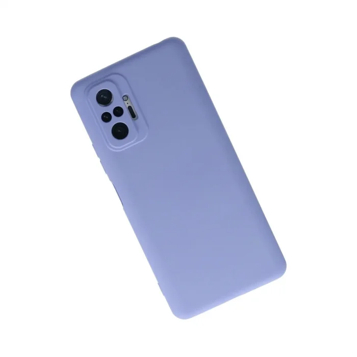 Xiaomi Redmi Note 10 Pro Kılıf Nano İçi Kadife Silikon - Lila