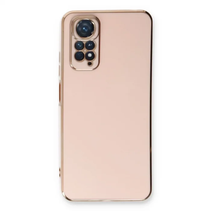 Xiaomi Redmi Note 11 Kılıf Volet Silikon - Pembe