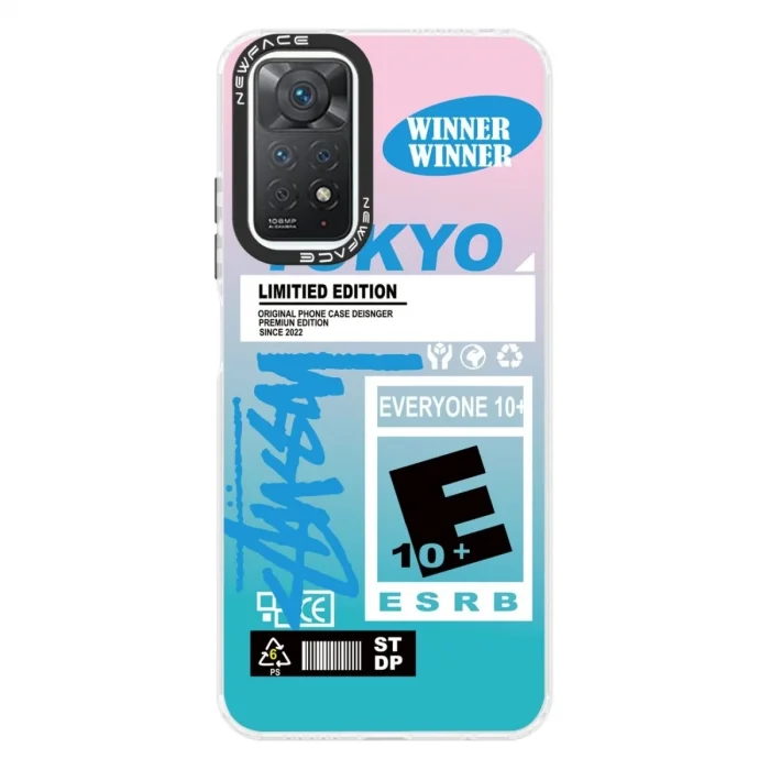 Xiaomi Redmi Note 11 Pro Kılıf Estoril Desenli Kapak - Estoril - 1