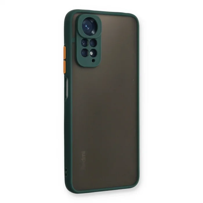 Xiaomi Redmi Note 11 Pro Kılıf Montreal Silikon Kapak - Yeşil
