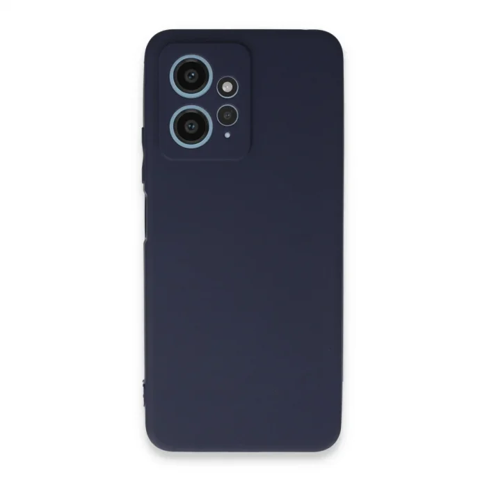 Xiaomi Redmi Note 12 4g Kılıf First Silikon - Lacivert