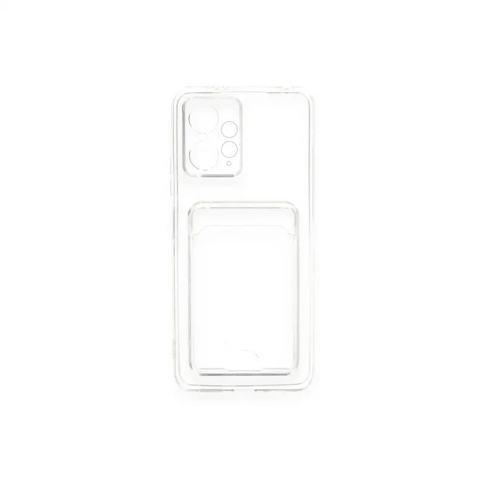 Xiaomi Redmi Note 12 4g Kılıf Kart Şeffaf Silikon - Şeffaf