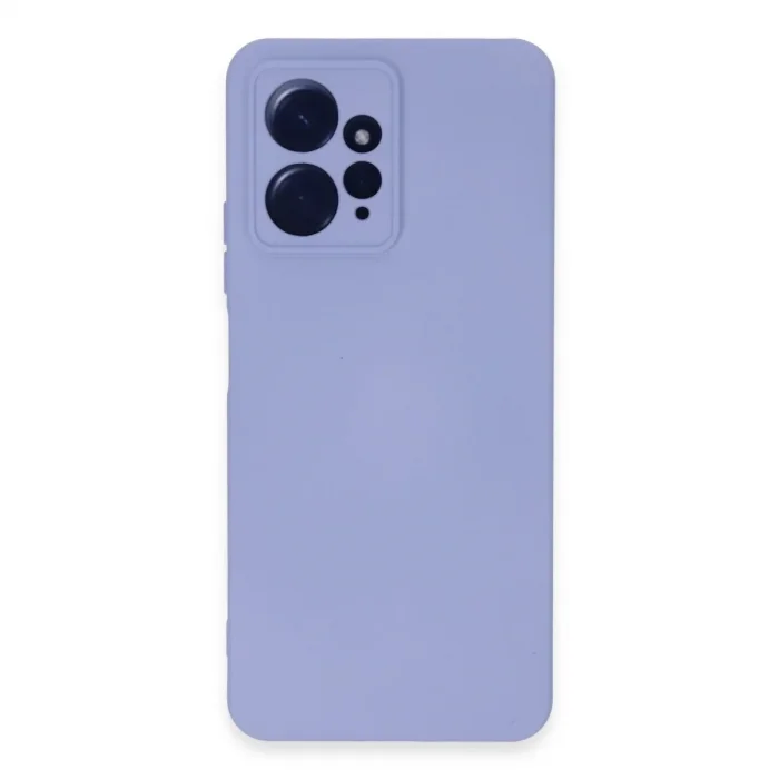 Xiaomi Redmi Note 12 4g Kılıf Nano İçi Kadife Silikon - Lila
