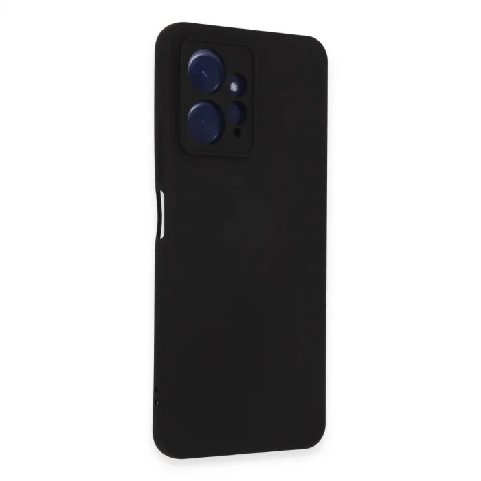 Xiaomi Redmi Note 12 4g Kılıf Nano İçi Kadife Silikon - Siyah