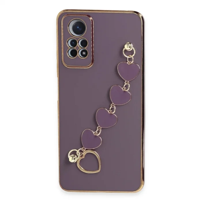 Xiaomi Redmi Note 12 Pro 4g Kılıf Esila Silikon - Mor