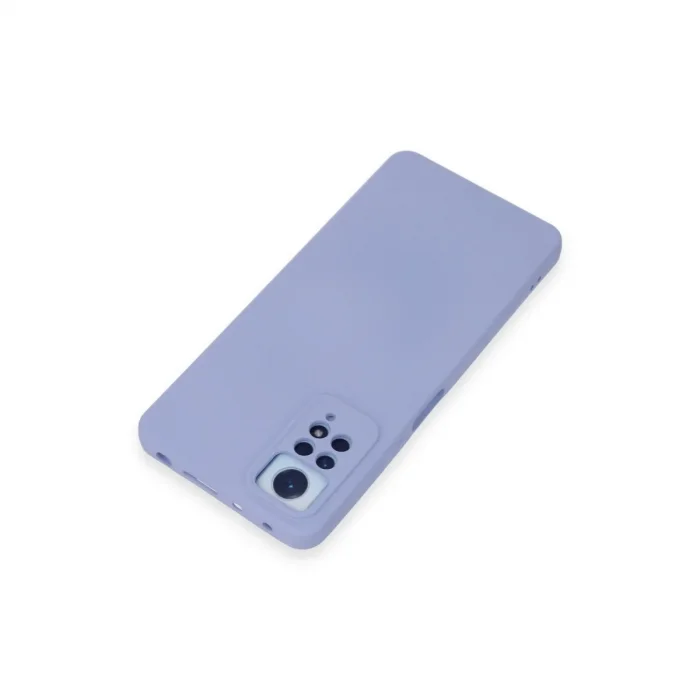Xiaomi Redmi Note 12 Pro 4g Kılıf Nano İçi Kadife Silikon - Lila