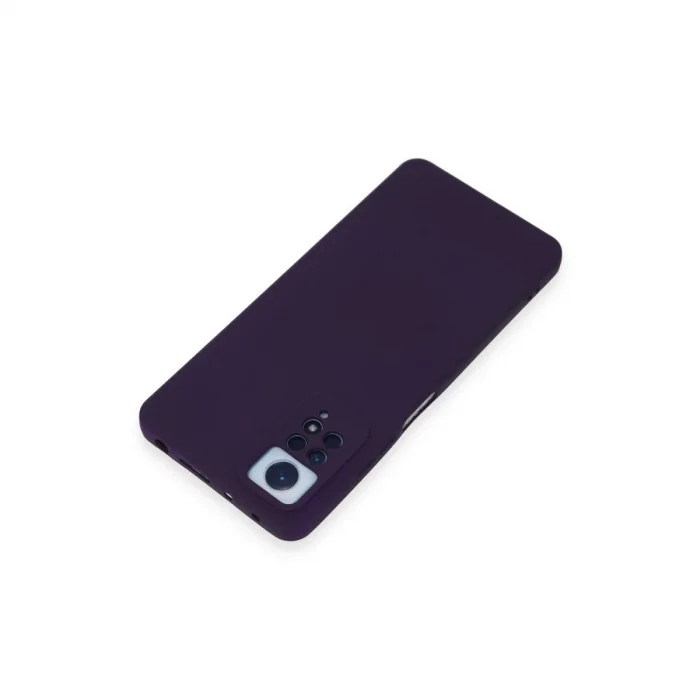 Xiaomi Redmi Note 12 Pro 4g Kılıf Nano İçi Kadife Silikon - Mor