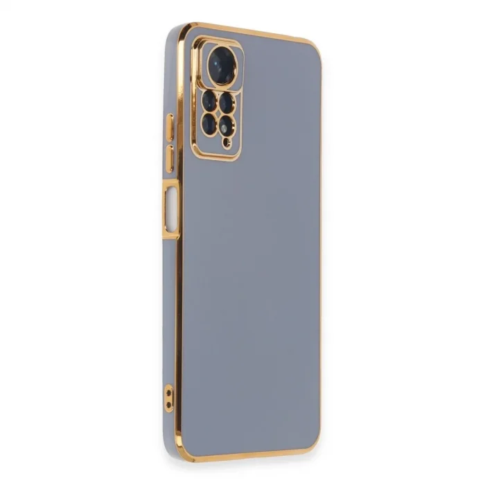 Xiaomi Redmi Note 12 Pro 4g Kılıf Volet Silikon - Mavi