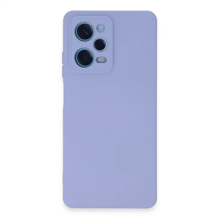Xiaomi Redmi Note 12 Pro 5g Kılıf Nano İçi Kadife Silikon - Lila
