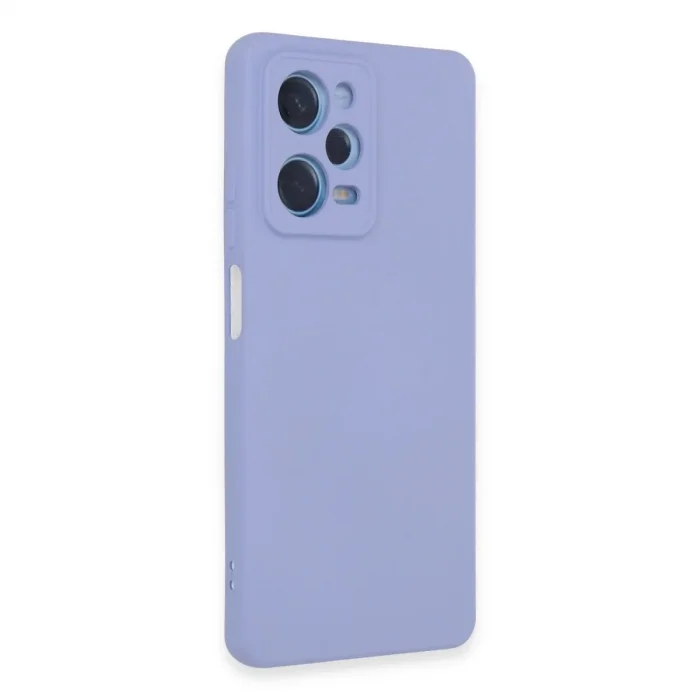 Xiaomi Redmi Note 12 Pro 5g Kılıf Nano İçi Kadife Silikon - Lila