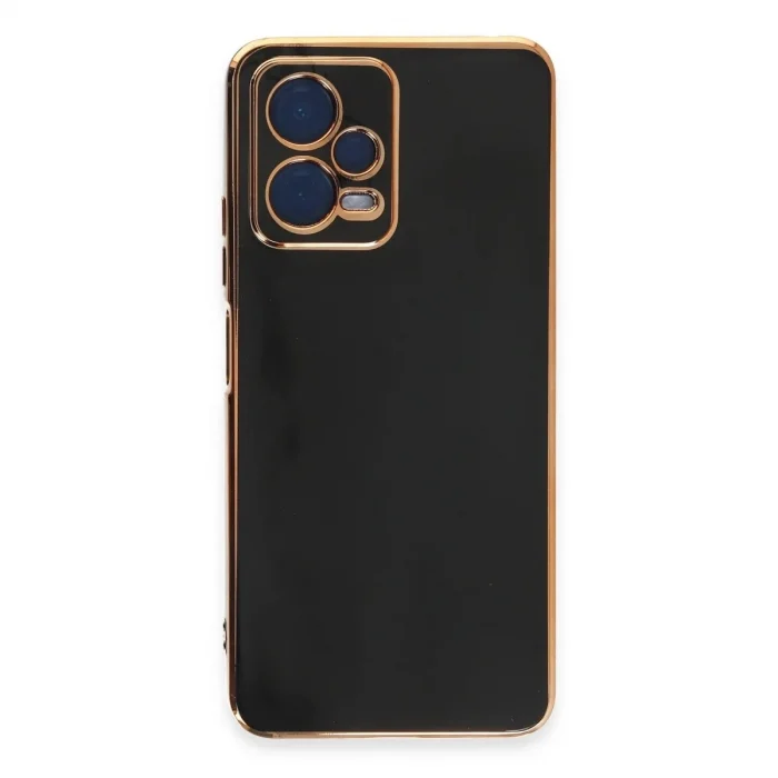 Xiaomi Redmi Note 12 Pro 5g Kılıf Volet Silikon - Siyah