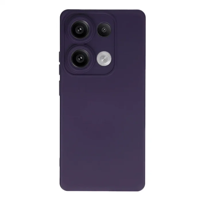 Xiaomi Redmi Note 13 4g Kılıf Nano İçi Kadife Silikon - Mor