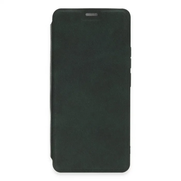 Xiaomi Redmi Note 13 Pro 4g Kılıf Flip Cover - Koyu Yeşil