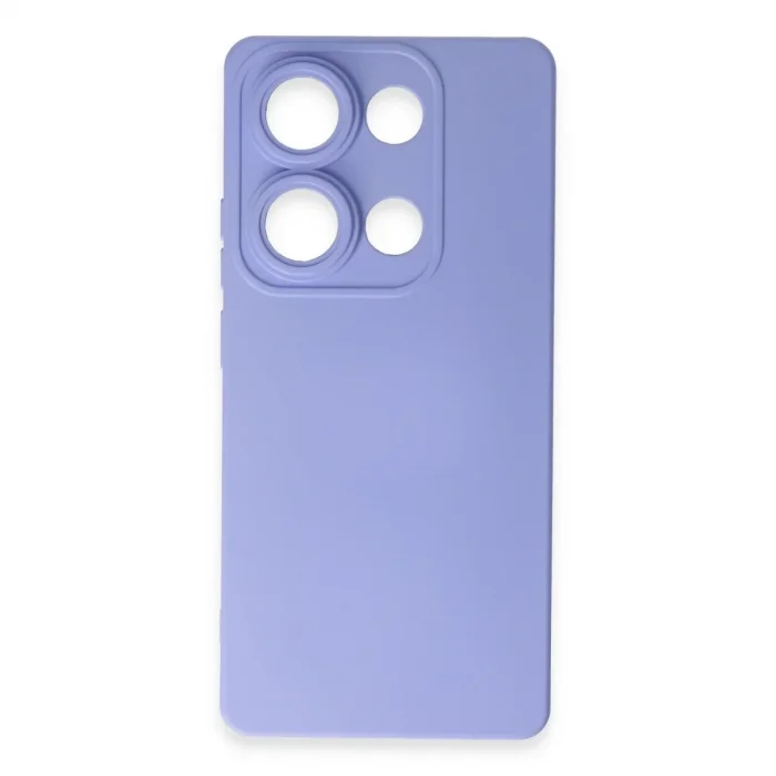 Xiaomi Redmi Note 13 Pro 4g Kılıf Nano İçi Kadife Silikon - Lila