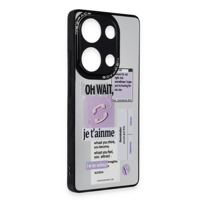 Xiaomi Redmi Note 13 Pro 5g Kılıf Mirror Desenli Kapak - Mirror - 4
