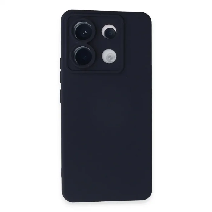 Xiaomi Redmi Note 13 Pro 5g Kılıf Nano İçi Kadife Silikon - Lacivert