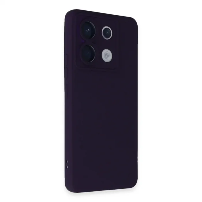 Xiaomi Redmi Note 13 Pro 5g Kılıf Nano İçi Kadife Silikon - Mor