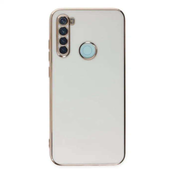 Xiaomi Redmi Note 8 Kılıf Volet Silikon - Beyaz