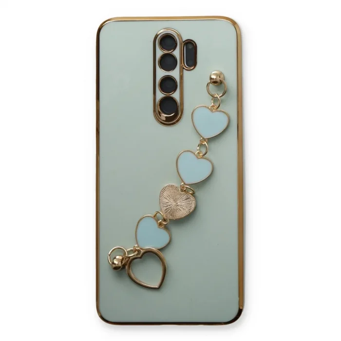 Xiaomi Redmi Note 8 Pro Kılıf Esila Silikon - Su Yeşili