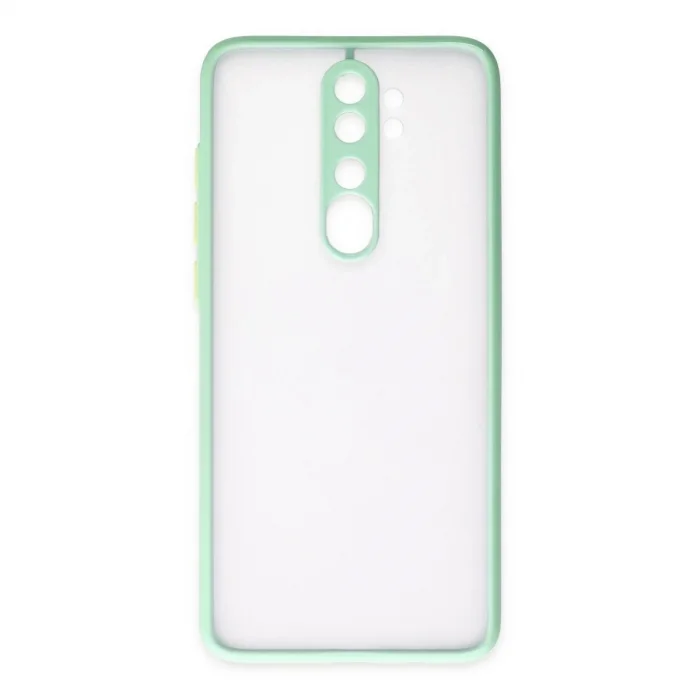 Xiaomi Redmi Note 8 Pro Kılıf Montreal Silikon Kapak - Turkuaz