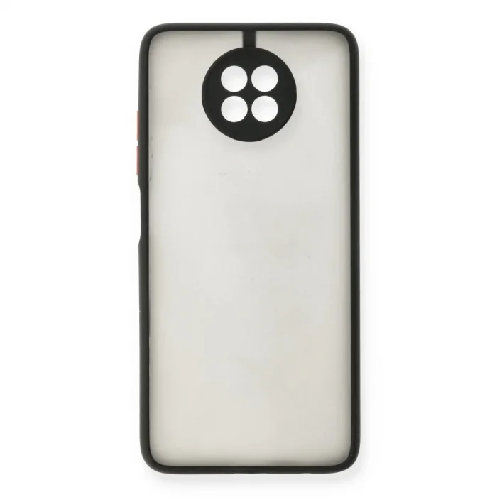 Xiaomi Redmi Note 9 5g Kılıf Montreal Silikon Kapak - Siyah