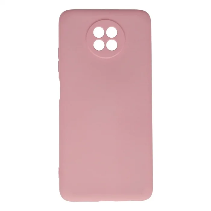Xiaomi Redmi Note 9 5g Kılıf Nano İçi Kadife Silikon - Pembe