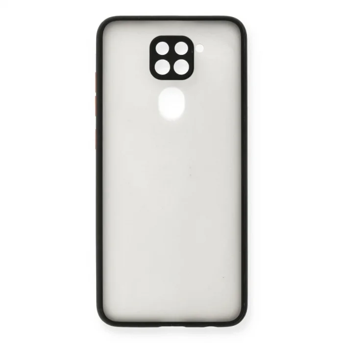 Xiaomi Redmi Note 9 Kılıf Montreal Silikon Kapak - Siyah