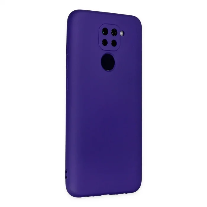Xiaomi Redmi Note 9 Kılıf Nano İçi Kadife Silikon - Mor