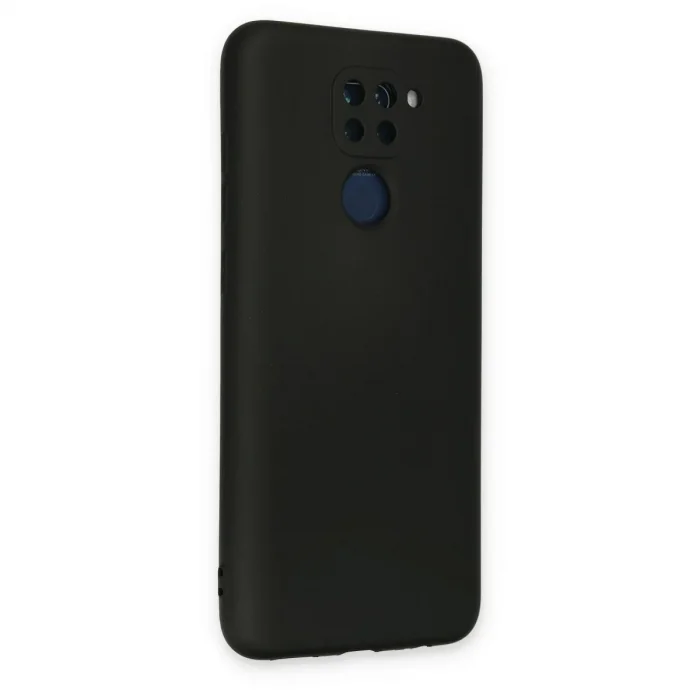 Xiaomi Redmi Note 9 Kılıf Nano İçi Kadife Silikon - Siyah