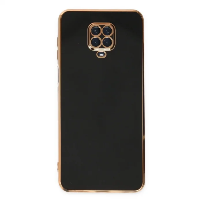 Xiaomi Redmi Note 9 Pro Kılıf Volet Silikon - Siyah