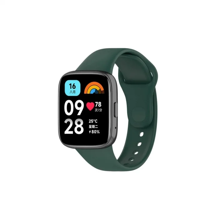 Xiaomi Redmi Watch 3 Active Klasik Kordon (saat Değildir) - Haki Yeşil