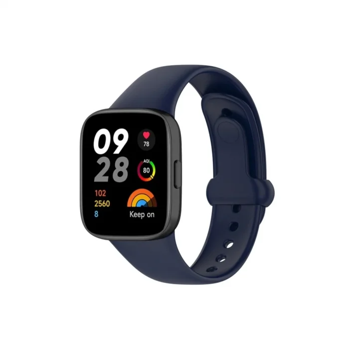 Xiaomi Redmi Watch 3 Origin Silikon Kordon (saat Değildir) - Lacivert
