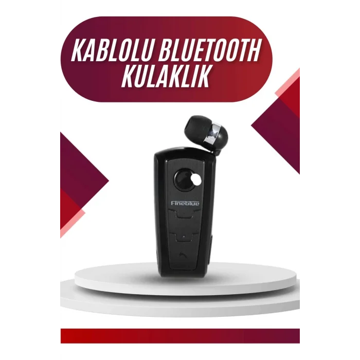 Yaka Kulaklığı Andorid Tüm Cep Telefonlarına Uyumlu Mikrofonlu Titreşimli Makaralı