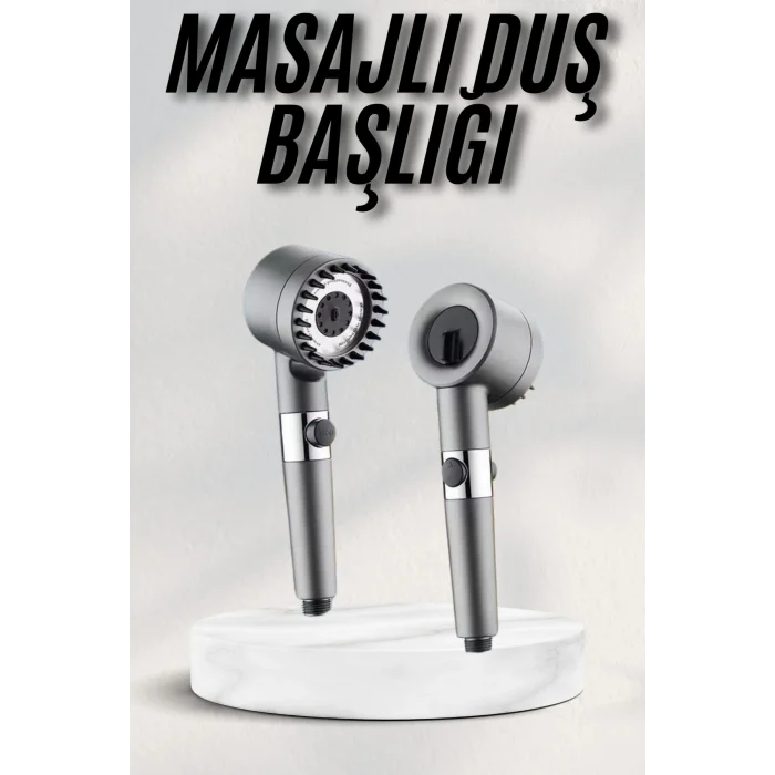 Yeni Masaj Etkili Nesil Filtreli  Duş Başlığı Fıskiyesi Duş Banyo