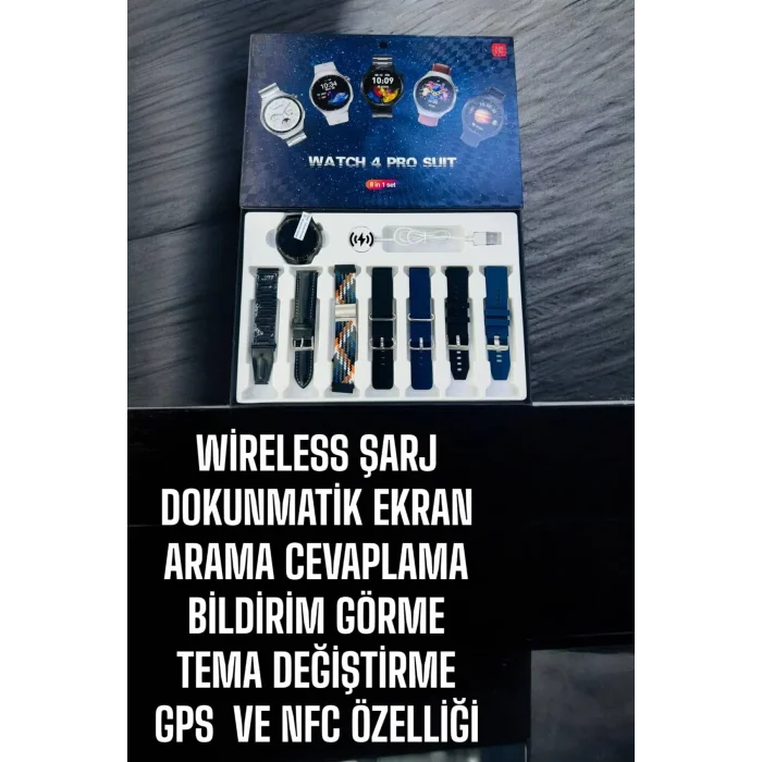 Yeni Model Akıllı Saat Bluetooth Bağlantılı NFC ve GPS Uyumlu