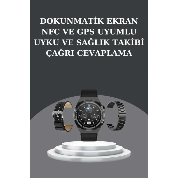 Yeni Nesil Akıllı Saat Ve Bluetooth Kulaklık Titreşim Bildirimleri Uyku Takibi
