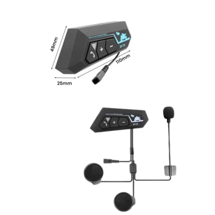 Yeni Nesil Dinleme Ve Konuşma Özellikli Intercom Kask Kulaklığı 5.0 Bluetooth