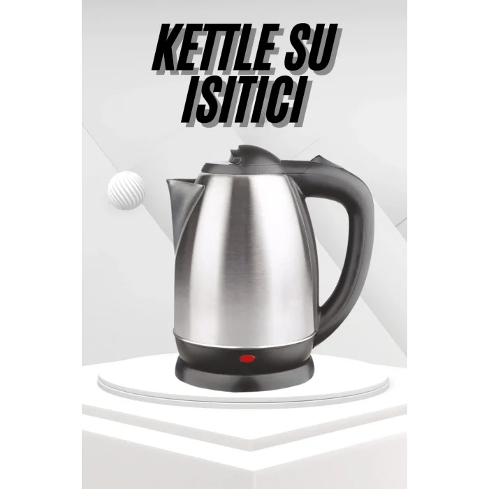 Yeni Nesil Saplı Uzun Ömürlü Paslanmaz Çelik Su Isıtıcı Kettle