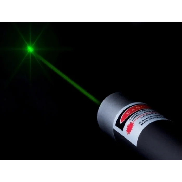 Yeşil Lazer Pointer 100 mW 15 Km Etkili (5 Başlıklı)