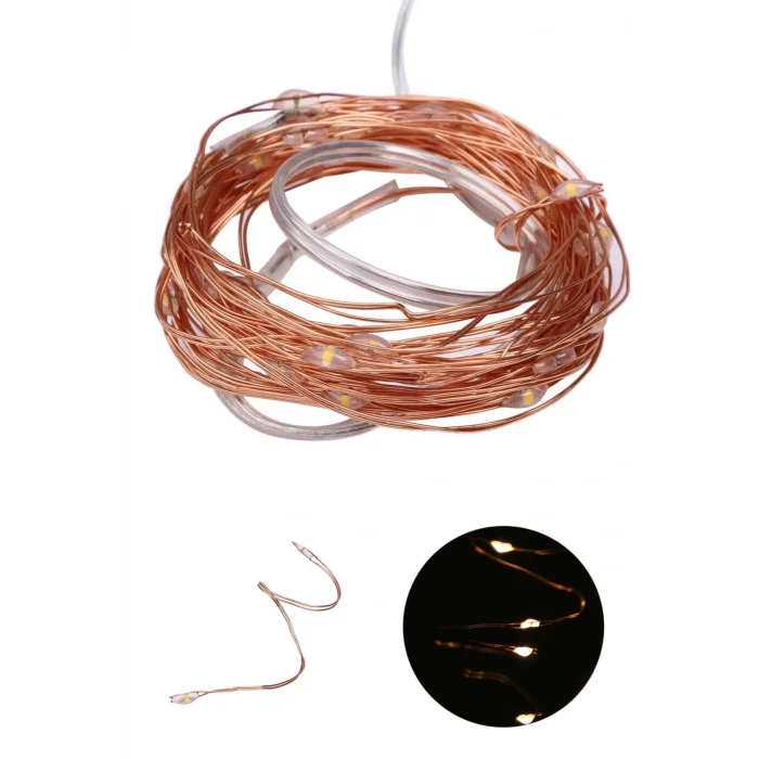 Yılbaşı ve Özel Konsept Dekorasyon 5 Mt USB Bağlantılı Led Işık (5047)