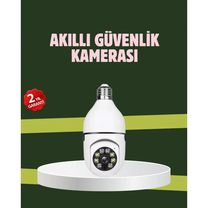 Yüksek Çözünürlüklü Kablosuz Akıllı Güvenlik Kamerası