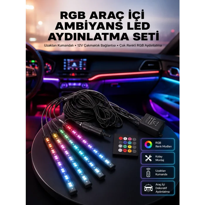 Yüksek Parlaklık Ayarlı RGB LED Ekran Kayan Yazı ve Grafik Destekli Esnek Panel