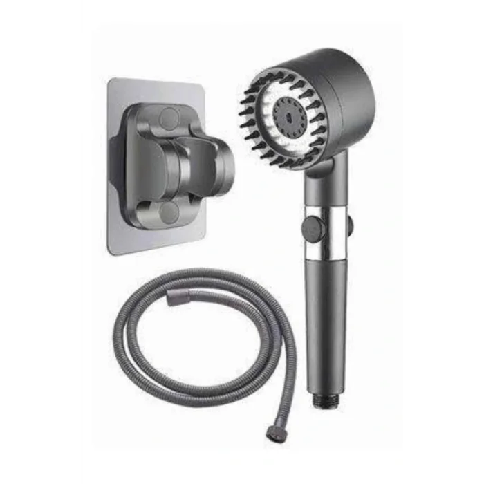 Yüksek Performanslı Masaj Etkili Su Tasarruflu Duş Başlığı Krom Kaplama Uzun Ömürlü