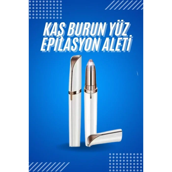 Yüz Epilatör Kıl Kaş Bıyık Tüy Alma Aleti Kaş Bıyık Alma Epilatörü