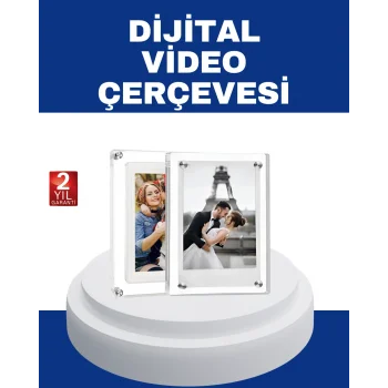 1024x600 Çözünürlüklü 7 İnç Dijital Görüntü Çerçevesi – Canlı ve Net Ekran