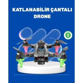 1080P Full HD Katlanabilir Drone Uzun Uçuş Süreli Hafif Tasarım