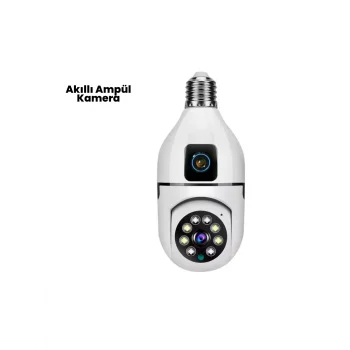 1080P WiFi Ampul Kamerası