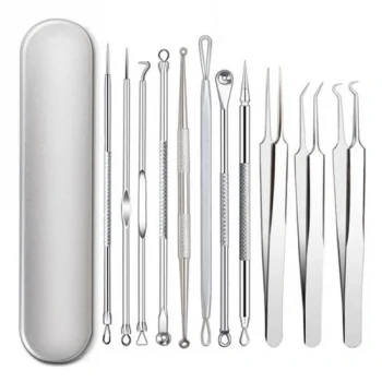 11 Parça Siyah Nokta Temizleyici Cilt Bakım Komedon Seti (5047)