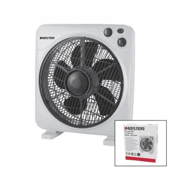 12 İNÇ  KUTU FAN  VANTİLATÖR  3 KADEME HIZ   5 PLASTİK KANAT  40W   60DK.ZAMAN AYARLI  MTR-F620 (5047)